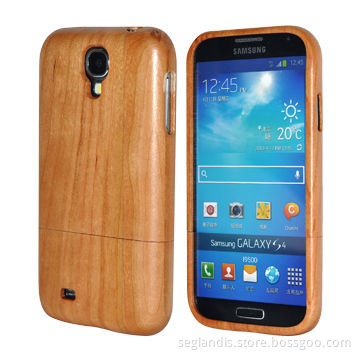 Protection Cover in Wooden Pattern, Suitable for Samsung Galaxy S4